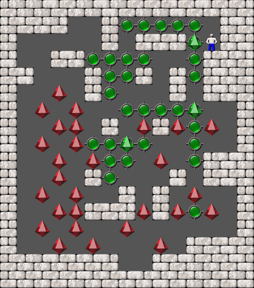 Sokoban More Bugs collections level 136